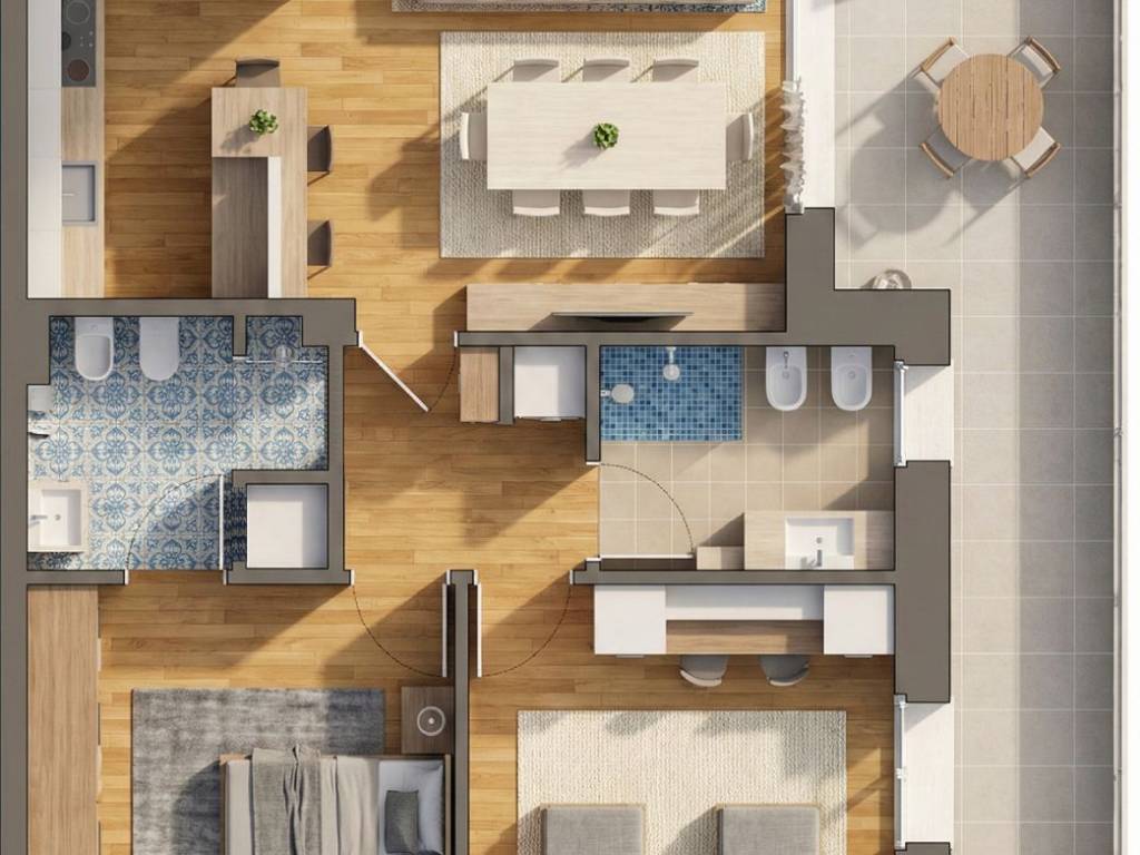 appartamento in vendita a Curno