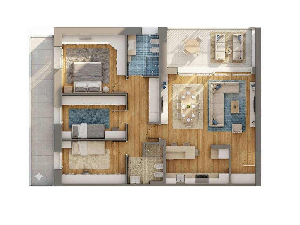 appartamento in vendita a Curno