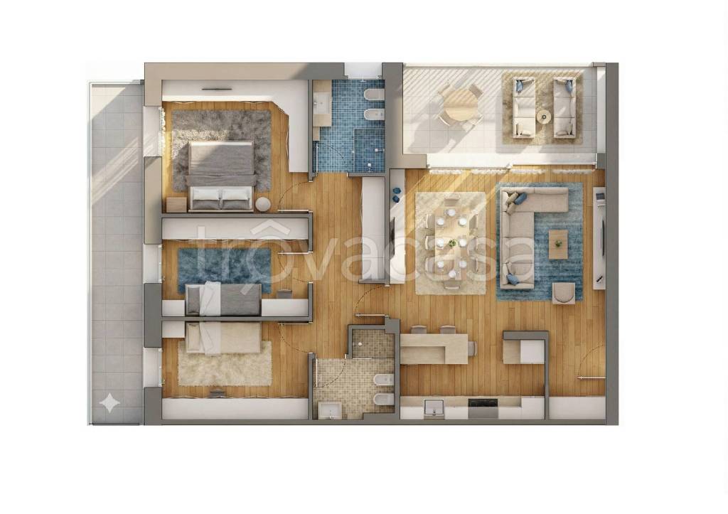 appartamento in vendita a Curno