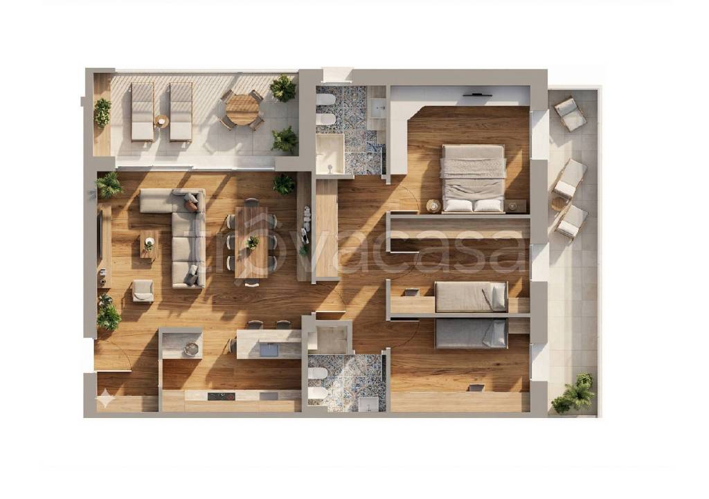 appartamento in vendita a Curno