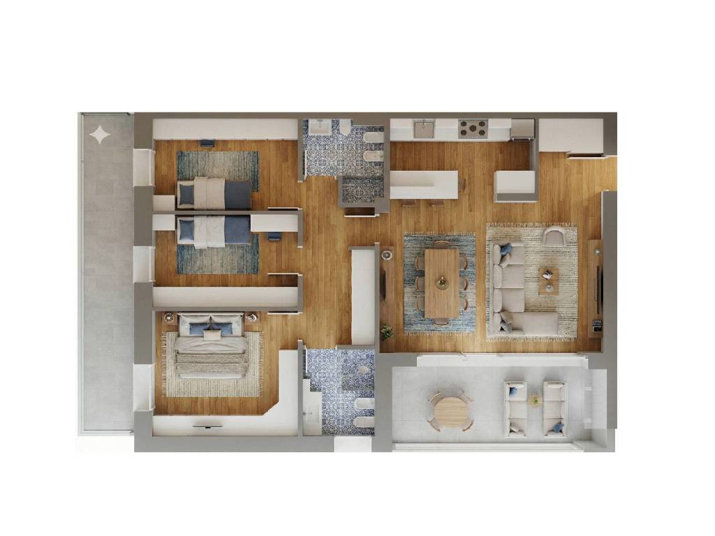 appartamento in vendita a Curno