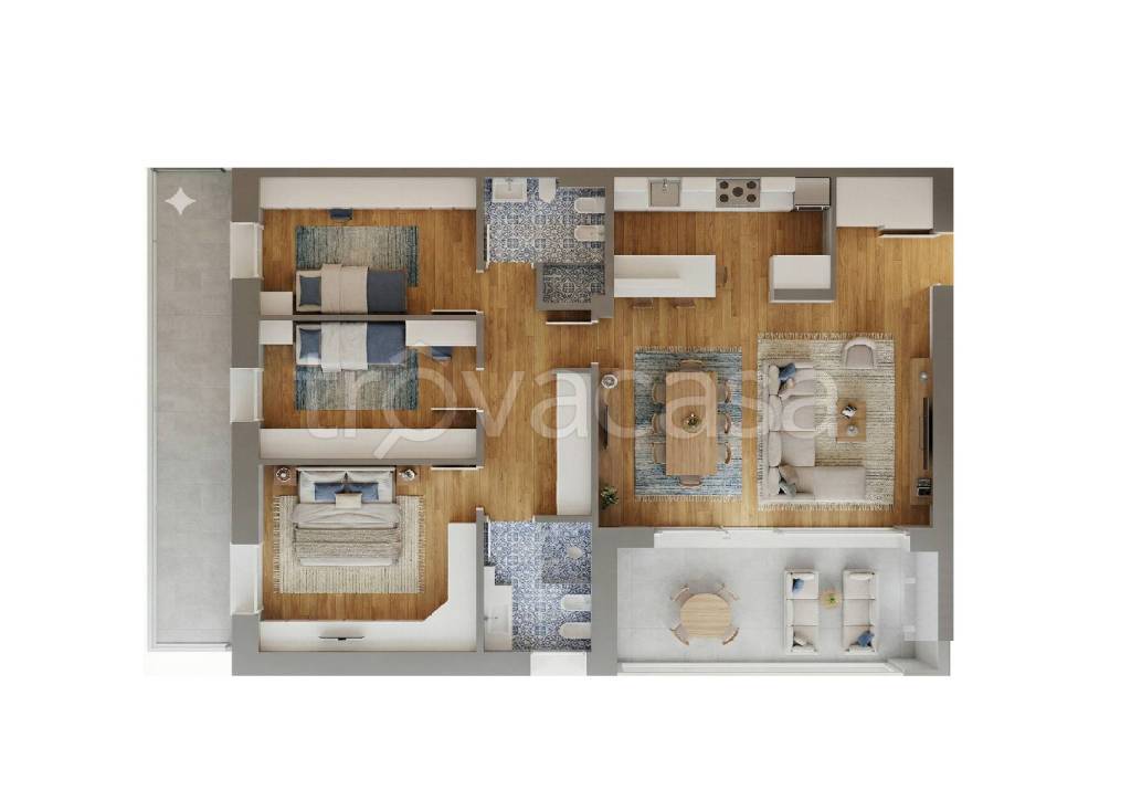 appartamento in vendita a Curno