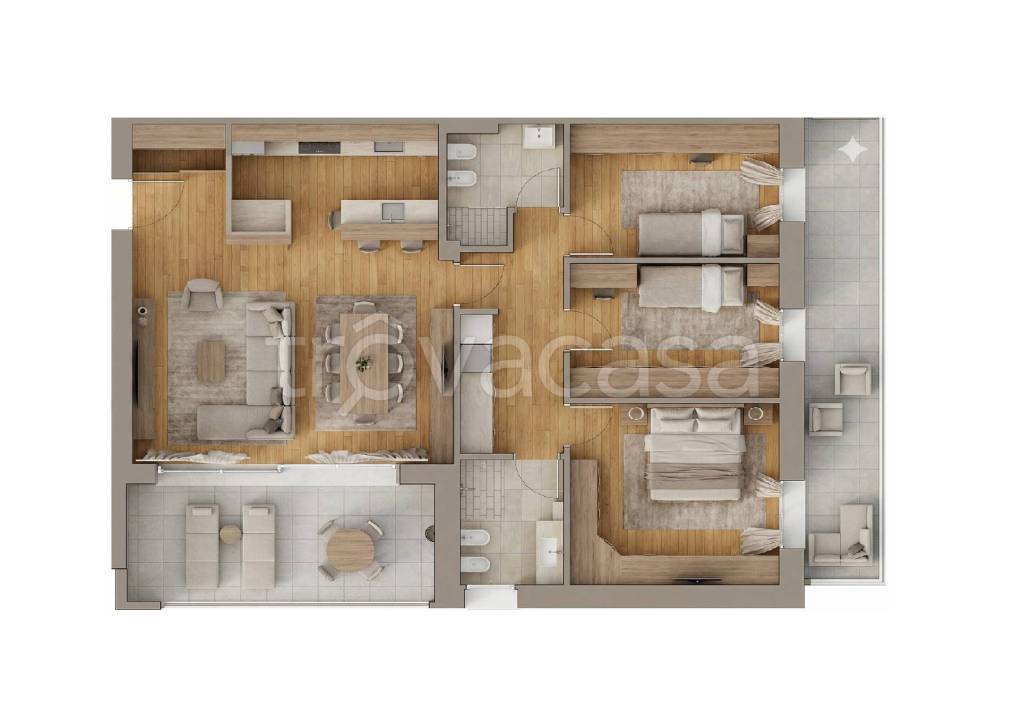 appartamento in vendita a Curno