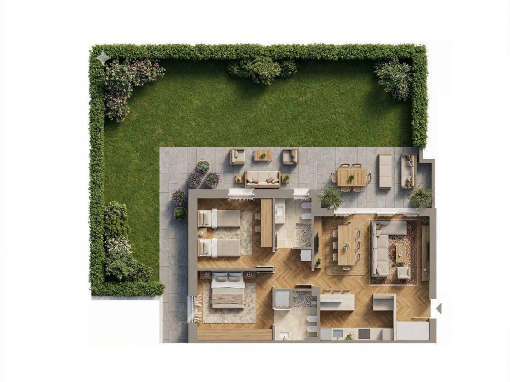 appartamento in vendita a Curno