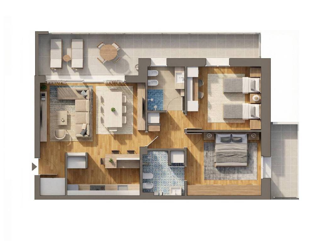 appartamento in vendita a Curno