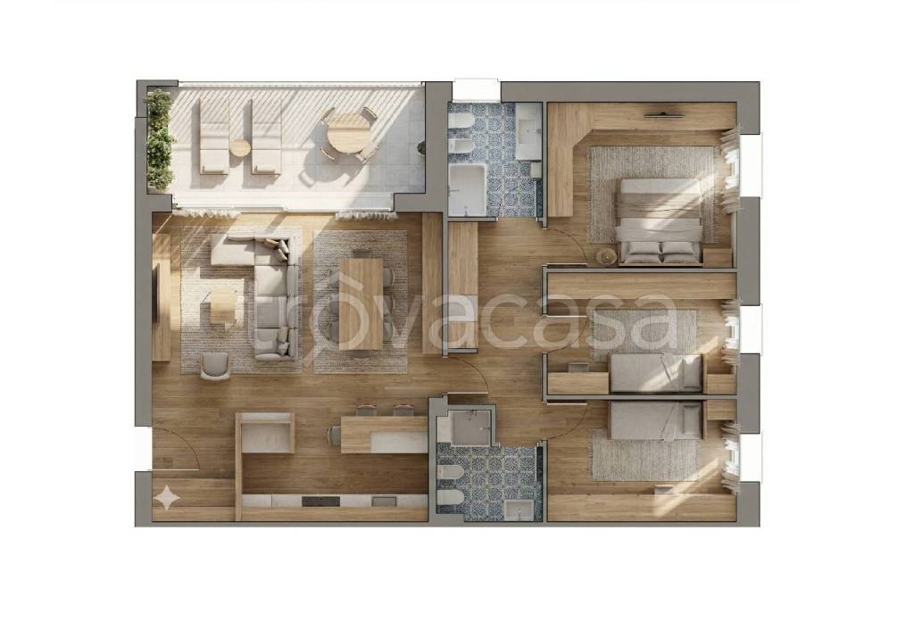 appartamento in vendita a Curno