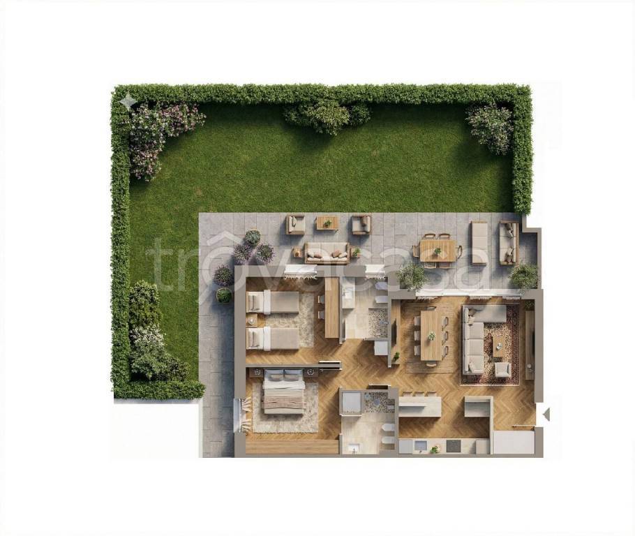 appartamento in vendita a Curno