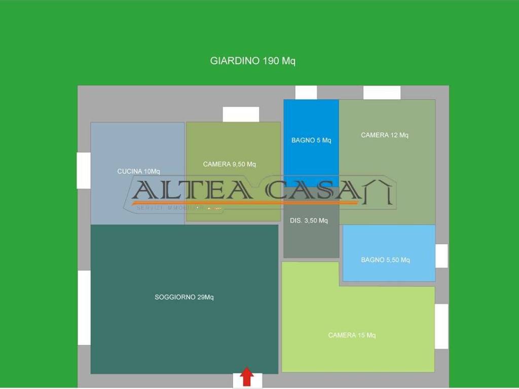 appartamento in vendita a Dalmine