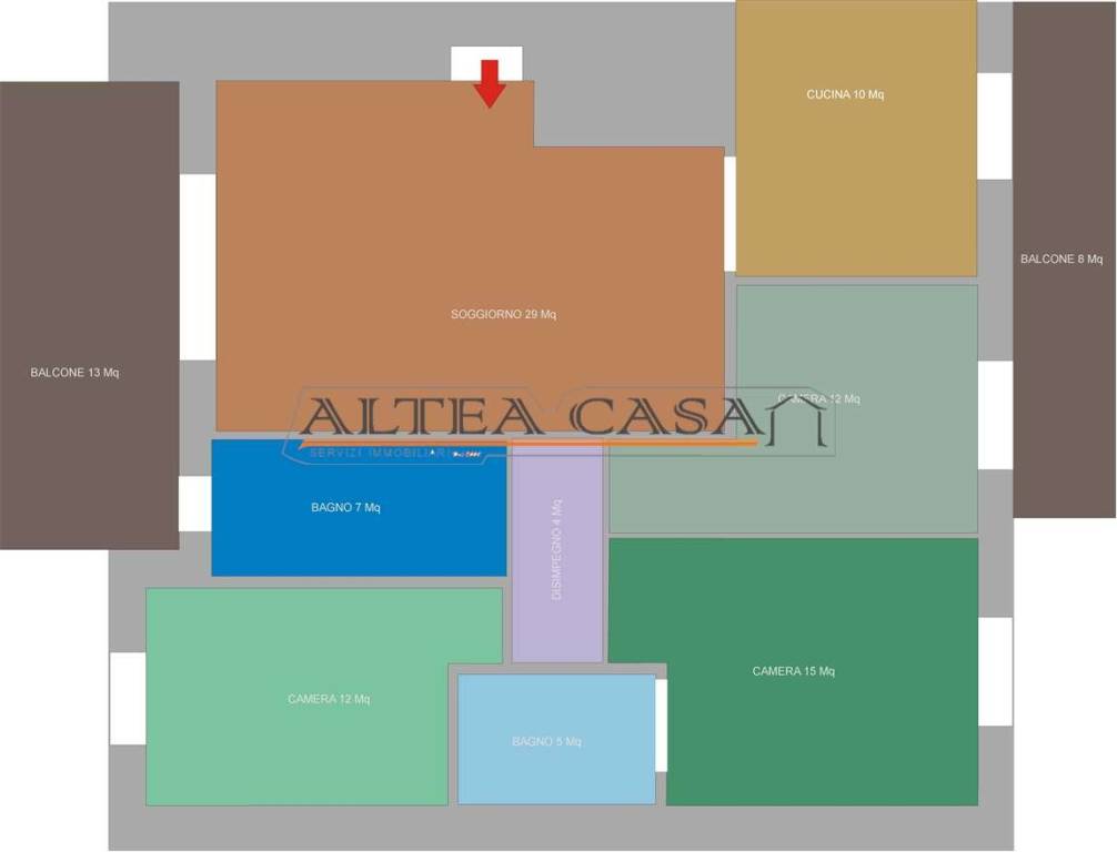 appartamento in vendita a Dalmine