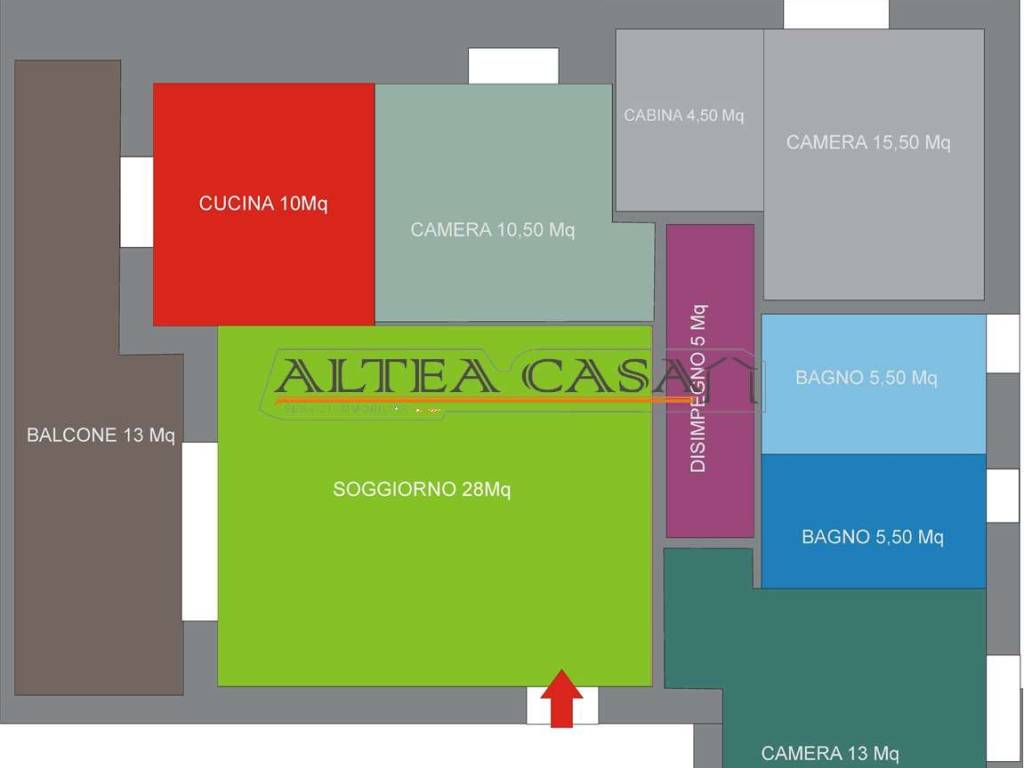 appartamento in vendita a Dalmine