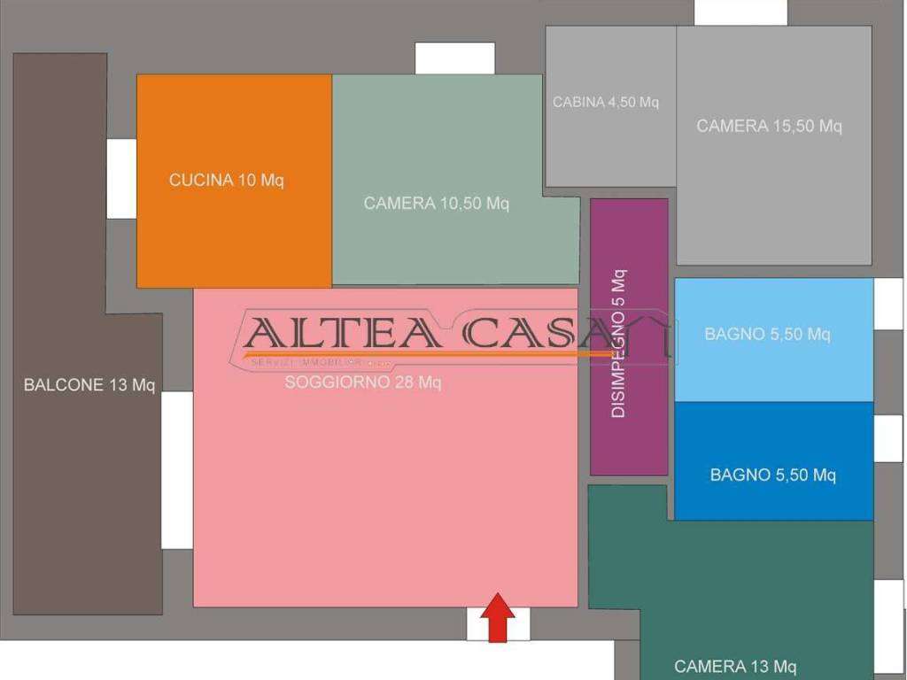 appartamento in vendita a Dalmine