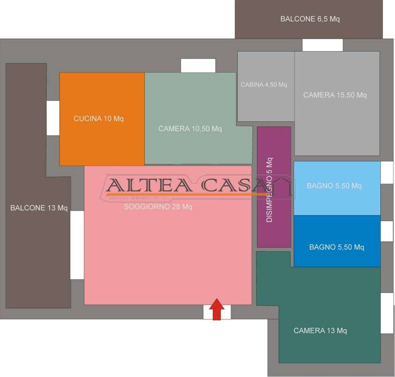 appartamento in vendita a Dalmine