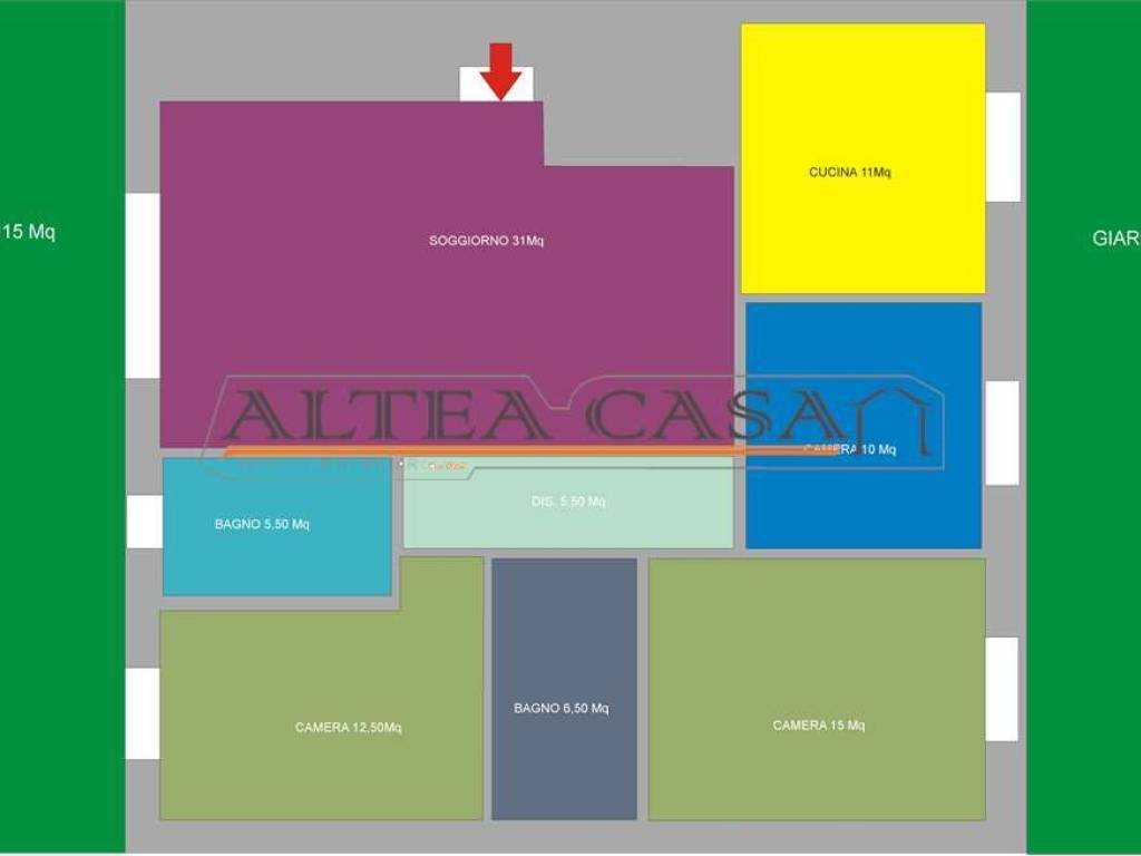 appartamento in vendita a Dalmine