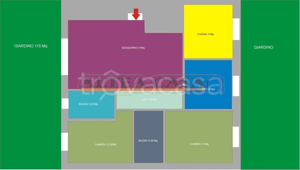 appartamento in vendita a Dalmine