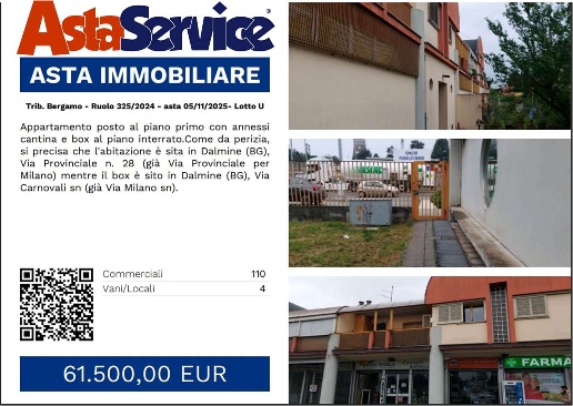 appartamento in vendita a Dalmine in zona Guzzanica