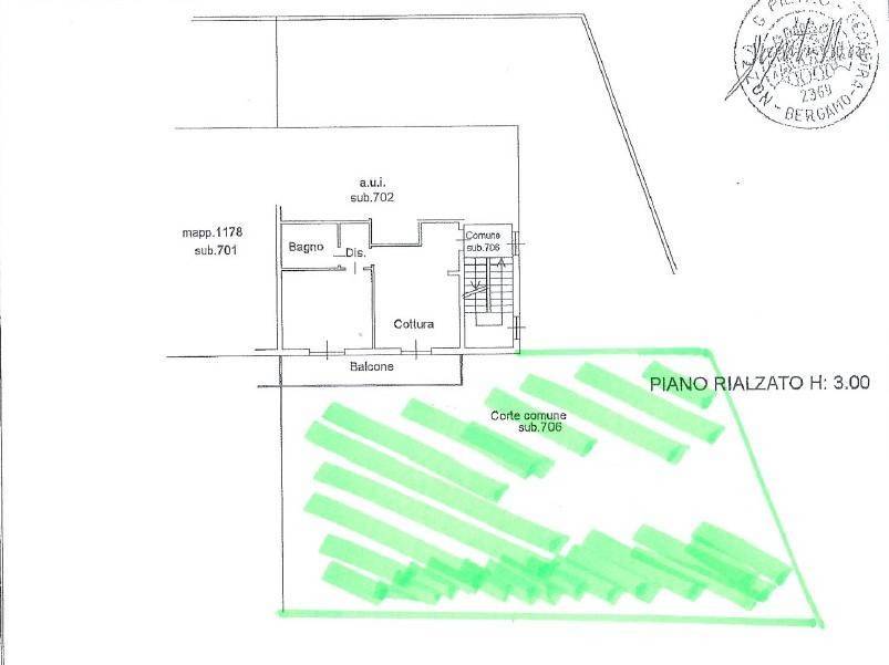 appartamento in vendita a Dalmine in zona Guzzanica