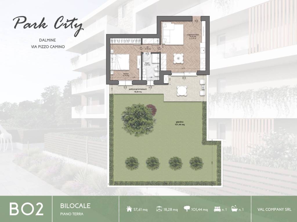 appartamento in vendita a Dalmine