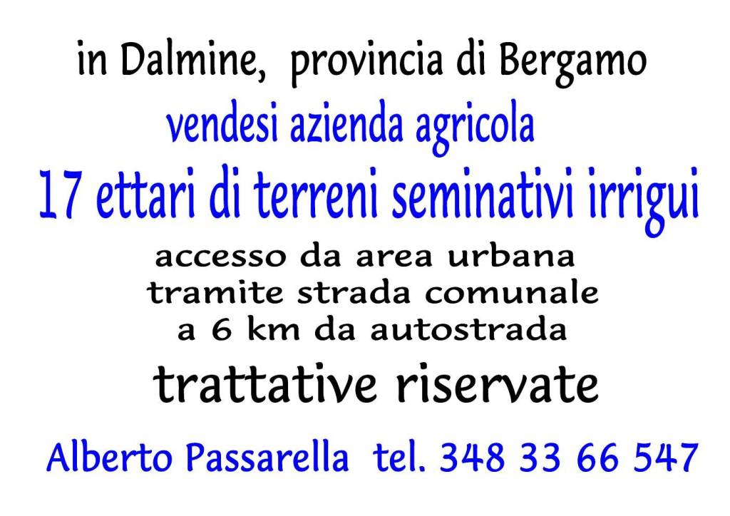 terreno agricolo in vendita a Dalmine