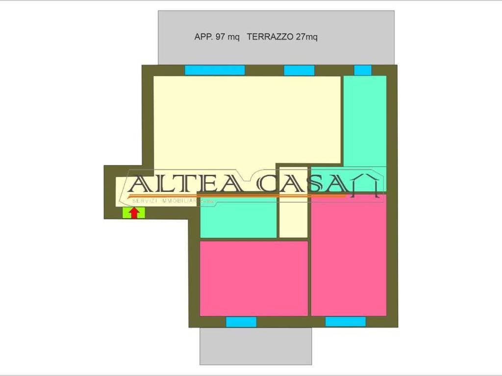 appartamento in vendita a Dalmine