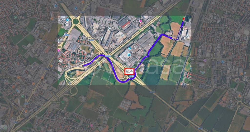 terreno edificabile in vendita a Dalmine in zona Guzzanica