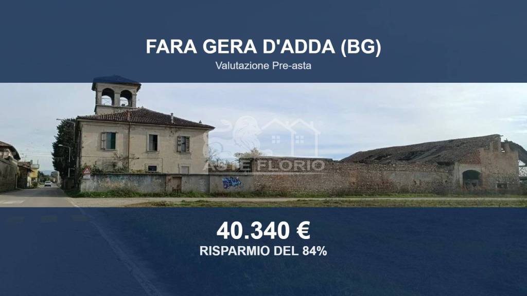 rudere in vendita a Fara Gera d'Adda in zona Badalasco