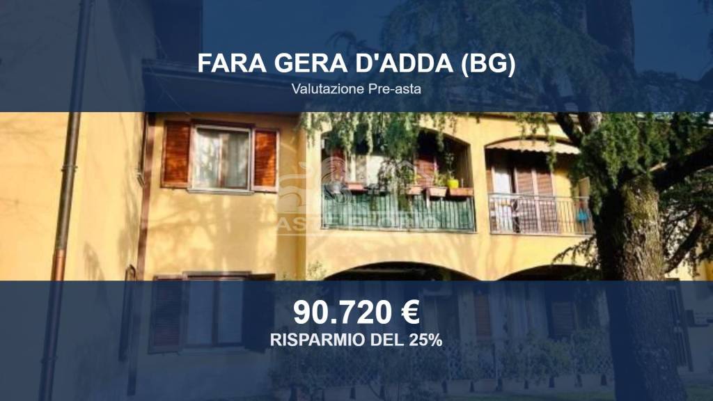 appartamento in vendita a Fara Gera d'Adda