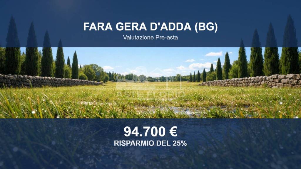 terreno in vendita a Fara Gera d'Adda