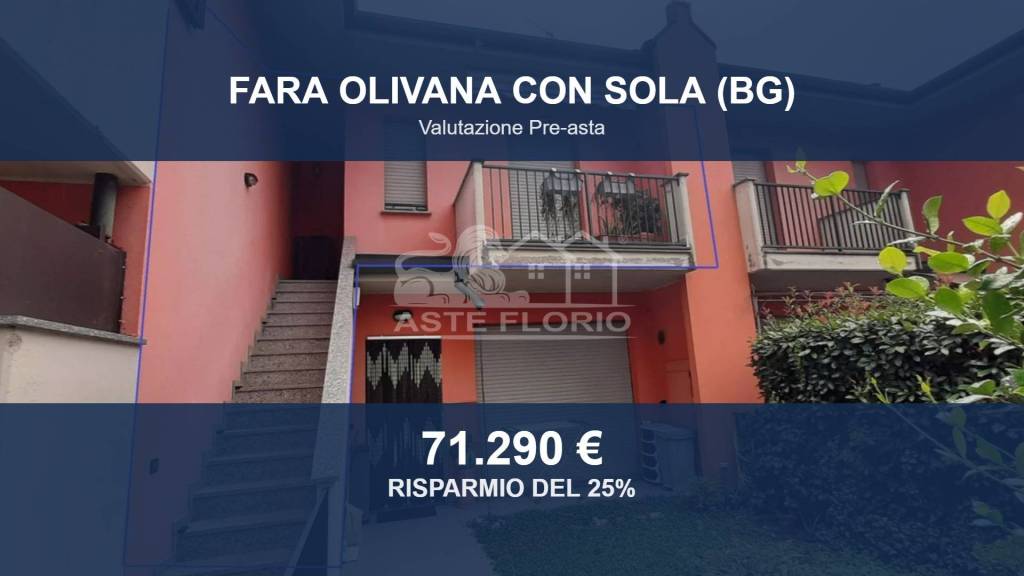 appartamento in vendita a Fara Olivana con Sola in zona Sola