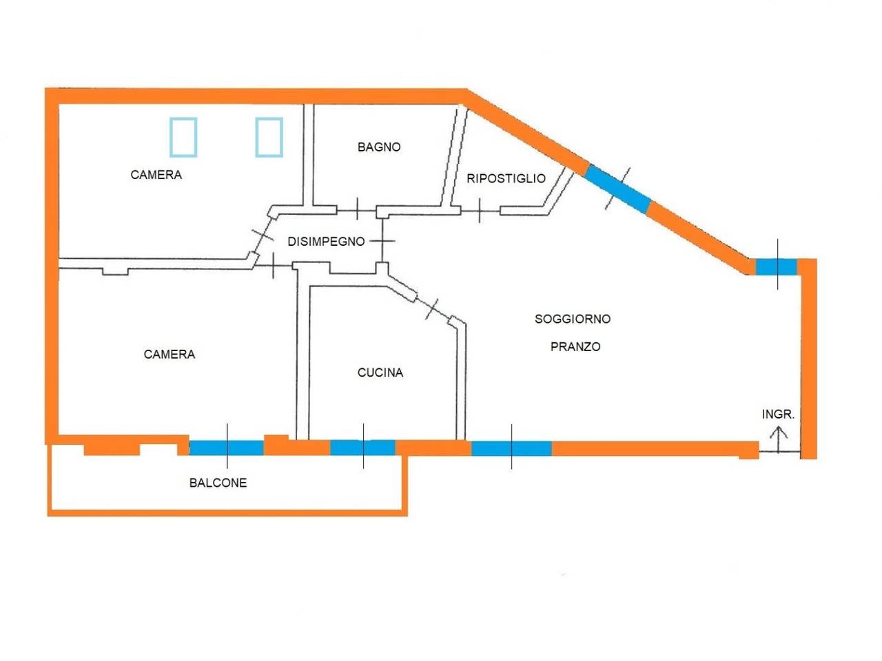 appartamento in vendita a Fiorano al Serio