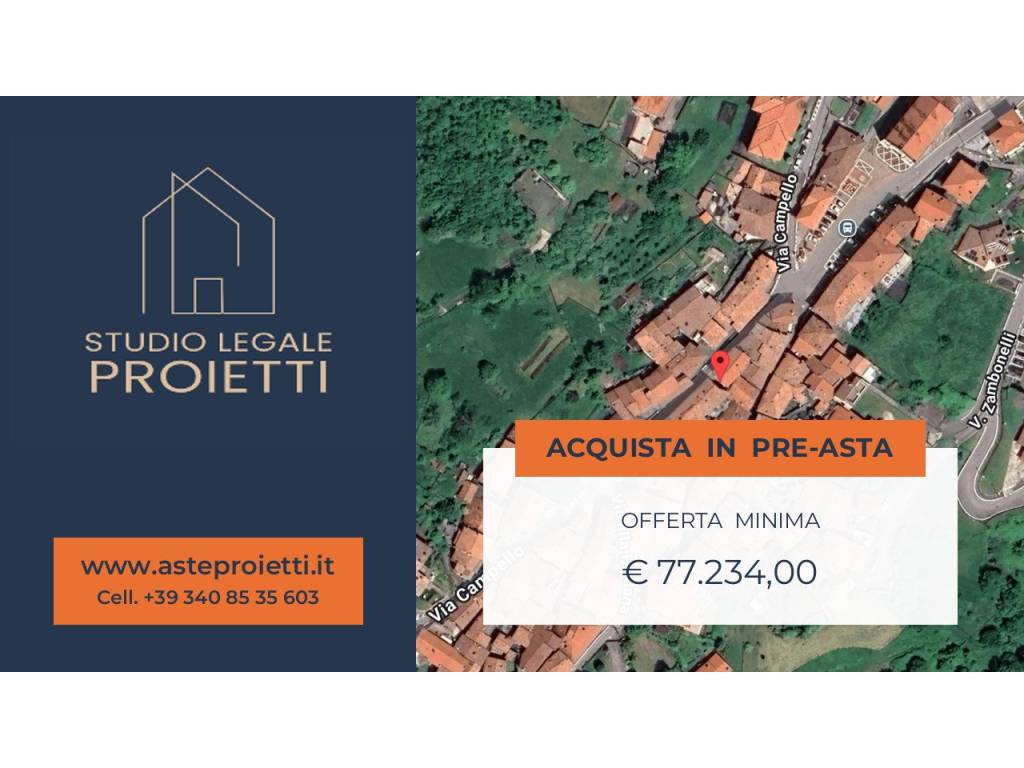 appartamento in vendita a Fonteno