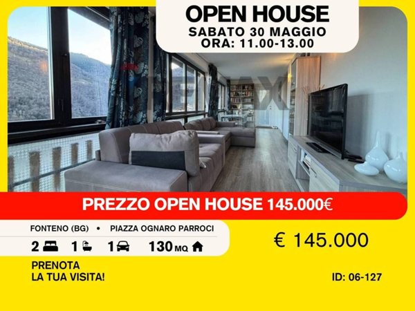 appartamento in vendita a Fonteno