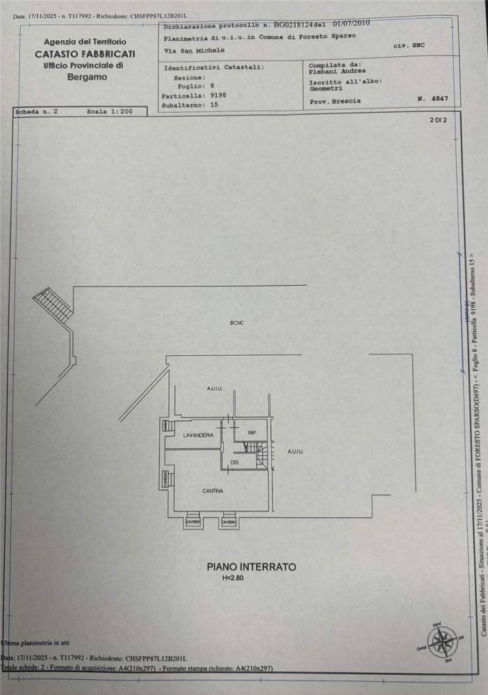 casa indipendente in vendita a Foresto Sparso in zona San Michele
