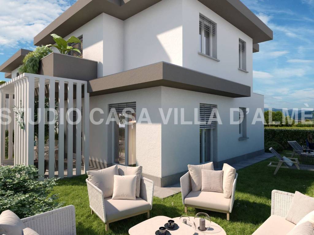 casa indipendente in vendita a Gorlago