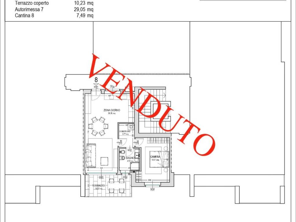 appartamento in vendita a Grassobbio