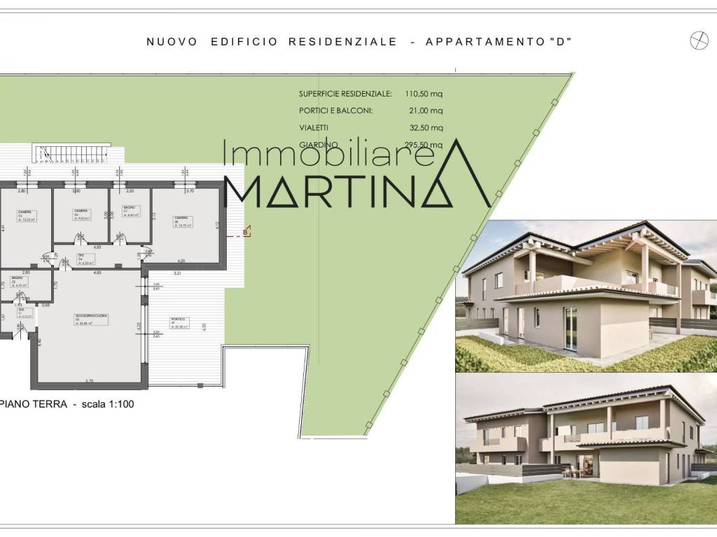 appartamento in vendita a Grassobbio
