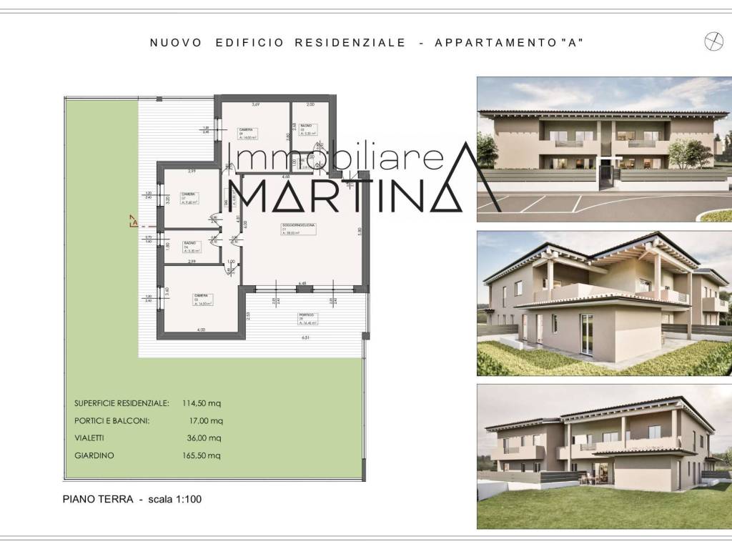 appartamento in vendita a Grassobbio