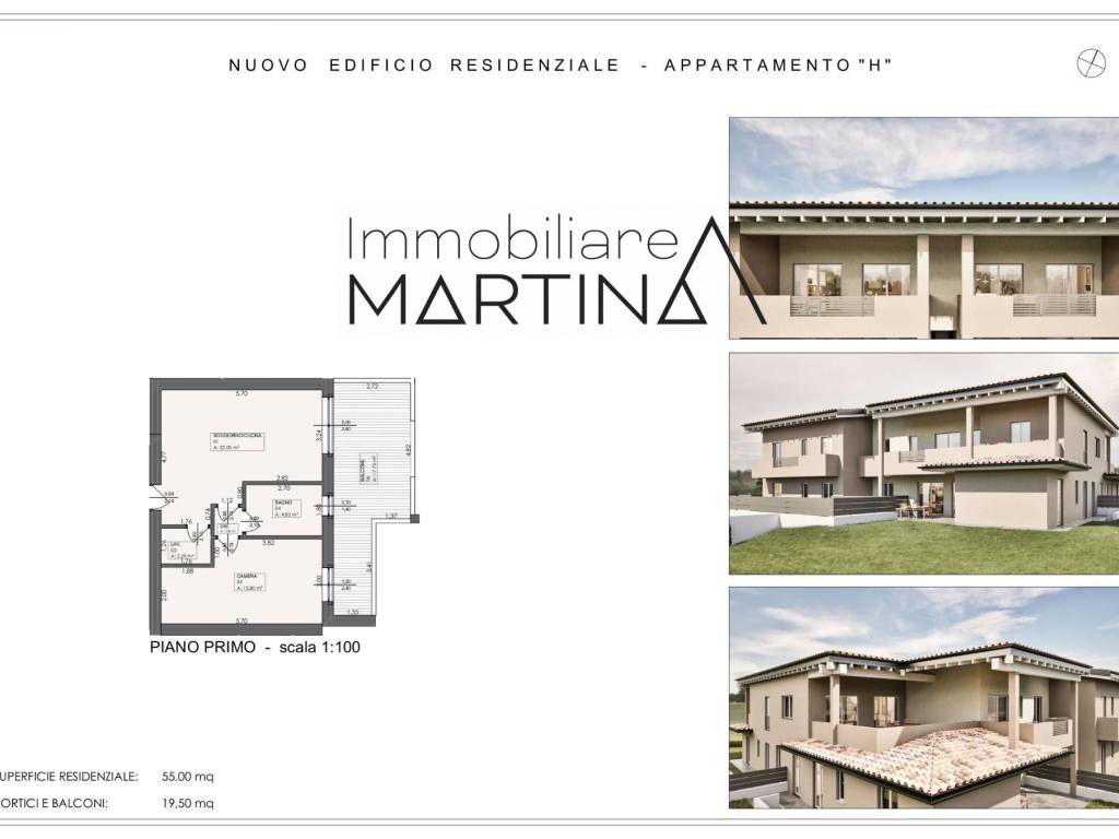 appartamento in vendita a Grassobbio