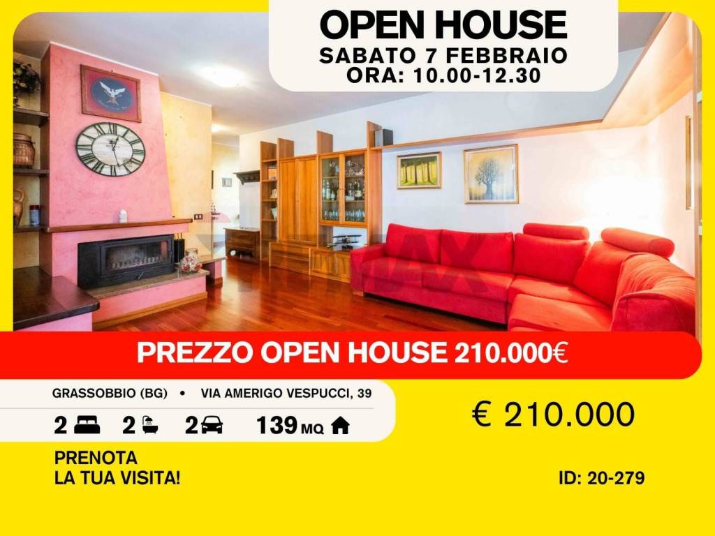 appartamento in vendita a Grassobbio
