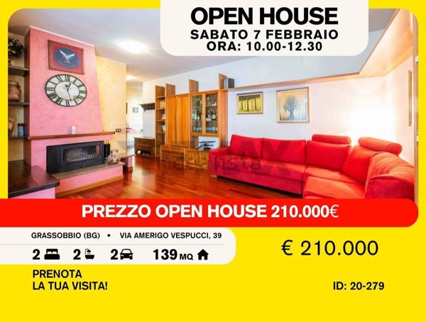 appartamento in vendita a Grassobbio