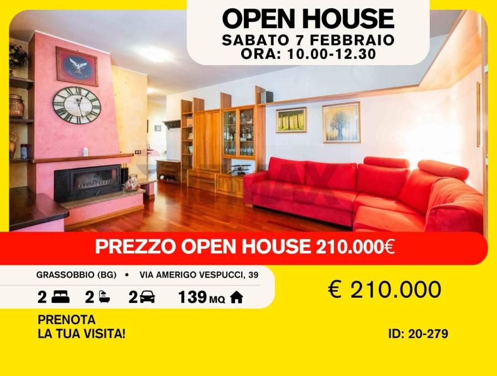 appartamento in vendita a Grassobbio