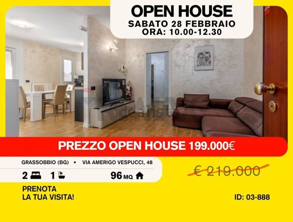 appartamento in vendita a Grassobbio