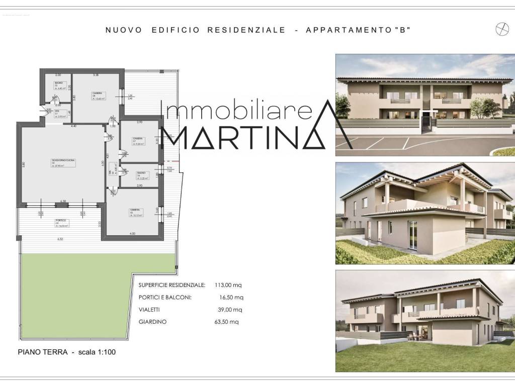 appartamento in vendita a Grassobbio