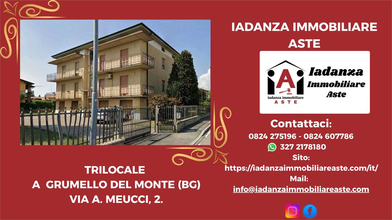 appartamento in vendita a Grumello del Monte in zona S.Pantaleone