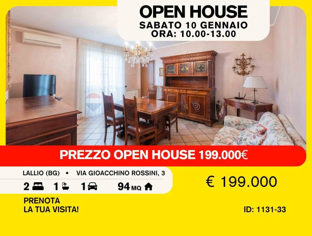 appartamento in vendita a Lallio