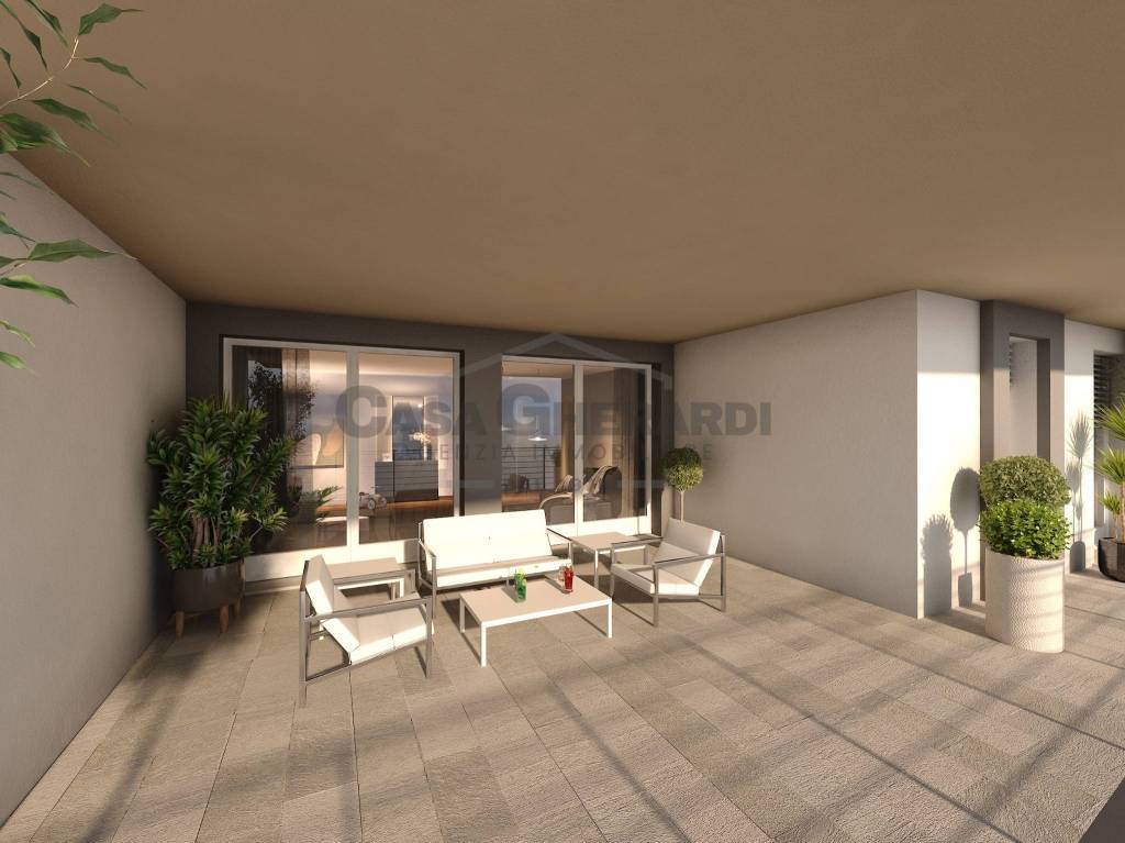 appartamento in vendita a Levate