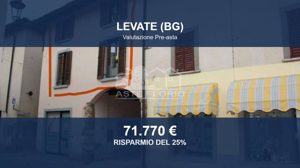 appartamento in vendita a Levate