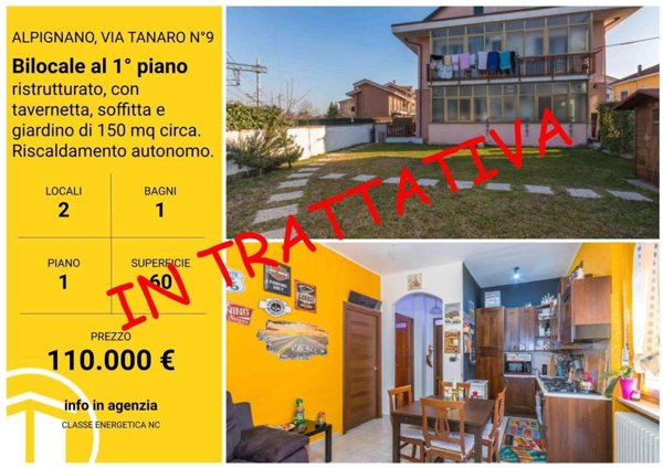 appartamento in vendita ad Alpignano