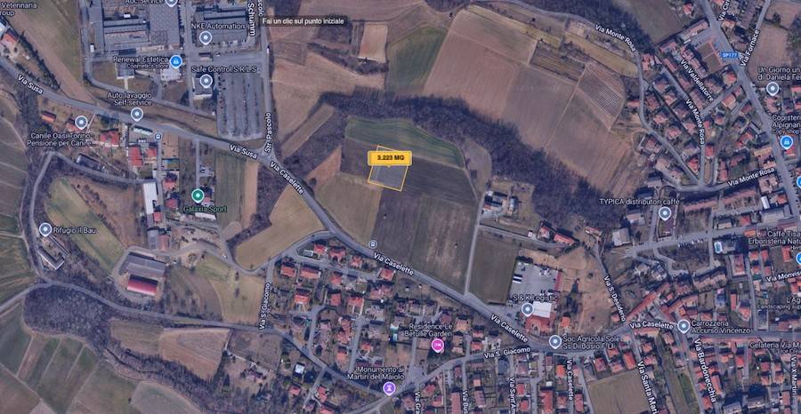 terreno agricolo in vendita ad Alpignano