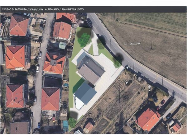 terreno edificabile in vendita ad Alpignano