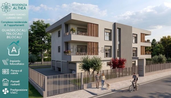 appartamento in vendita a Lurano